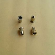 Flat-head semi-hexagon Iron rivet nut semi-hexagon iron cap nut semi-hexagon iron pull female m5