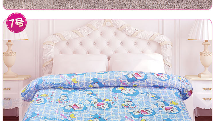 Quilt cover phim hoạt hình người lớn duy nhất đôi ký túc xá đầy đủ quilt bao gồm sinh viên duy nhất 1 m 1,5m giường 1,8m giường