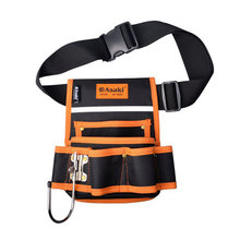 Assaaki ASAKI anti-puncture tool running bag 7-hole Oxford cloth tool slot pocket AK-9985 with belt