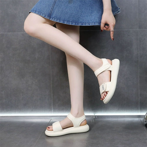 Летние модные сандалии, универсальная спортивная пляжная пляжная обувь, подходит для подростков, семейный стиль, мягкая подошва