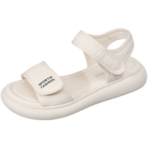 Летние модные сандалии, универсальная спортивная пляжная пляжная обувь, подходит для подростков, семейный стиль, мягкая подошва