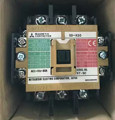 Original Japan Mitsubishi DC contactor SD-K50 DC48V stock supply voltage complete