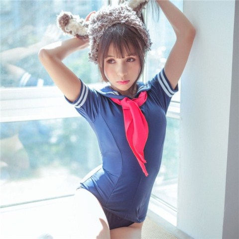 Cos dây kéo tập hợp mẹ giả quần áo thấp ngực chết hồ nước giảm béo mùa xuân nóng kích thước lớn dính liền cd ăn mặc chặt chẽ áo tắm đồ bơi một mảnh
