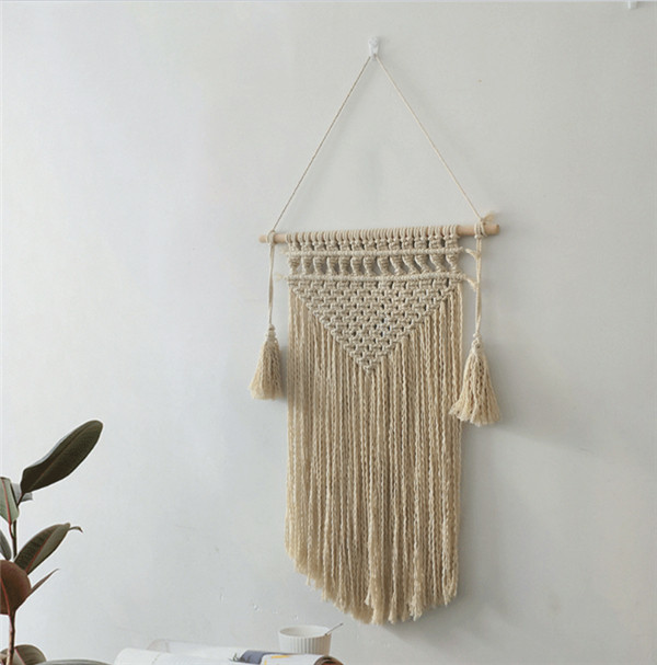Гобелен 新款家居装饰壁毯波西米ins编织挂毯棉北欧手工壁挂文艺拍照道具