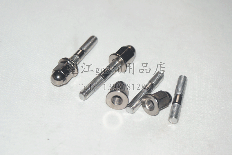 Wangjiang Suzuki: Vít ống xả GN250 Vít xả đơn GN250 Vít xả kép GN250 - Ống xả xe máy pô xe super dream chính hãng