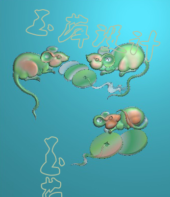 The Rat Mouse Finely Carved Figuryu Sculpture-Taobao