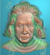 Figures Modern Figures Einstein Fine Carvings Jade Carvings