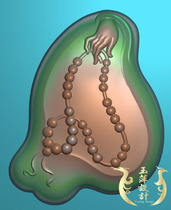 Buddhas hand Buddha beads follow the shape fine carvings jade carvings