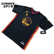 Warriors Tom Thompson Monkey Year Spring Festival Gray Chinese REP Offset printing short sleeve jersey Basketball uniform vest