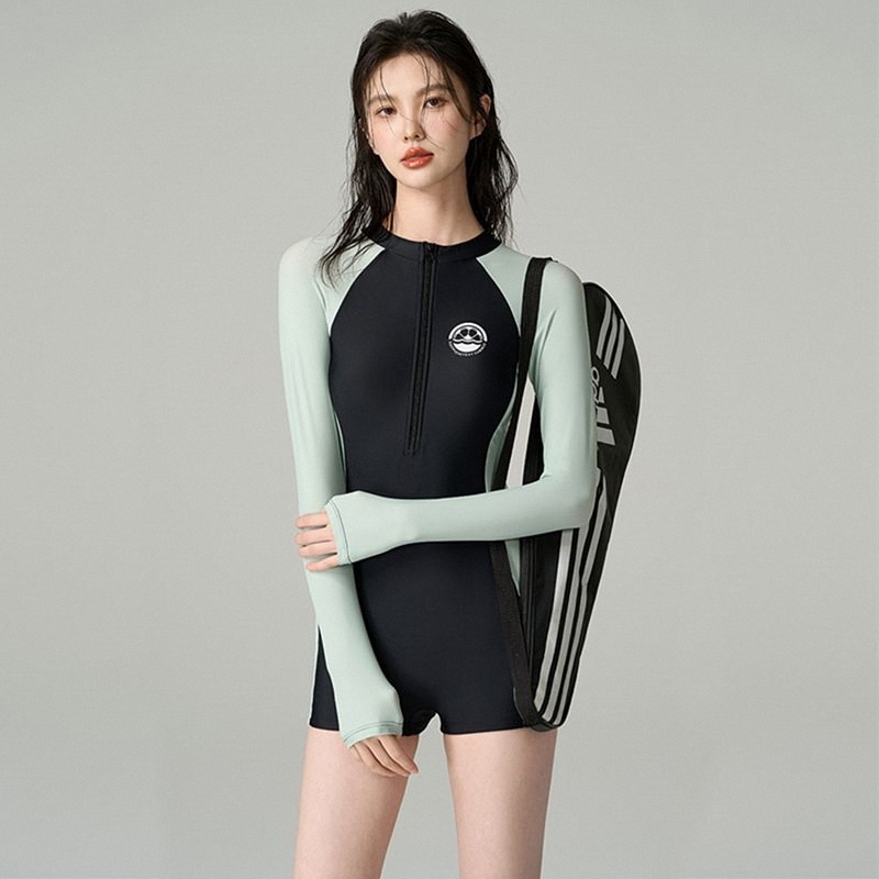 Japan Jgypdm 2026 New Style Women's One-Piece Square-Leg Swimsuit for Swimming Pools, Slimming, Racing, and Hot Spring Swimwear