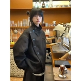 Осенняя дизайнерская куртка, изысканный стиль, тренд сезона