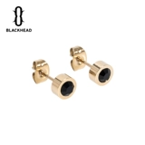 Дизайнерские модные классические серьги из нержавеющей стали подходит для мужчин и женщин для влюбленных, простой и элегантный дизайн