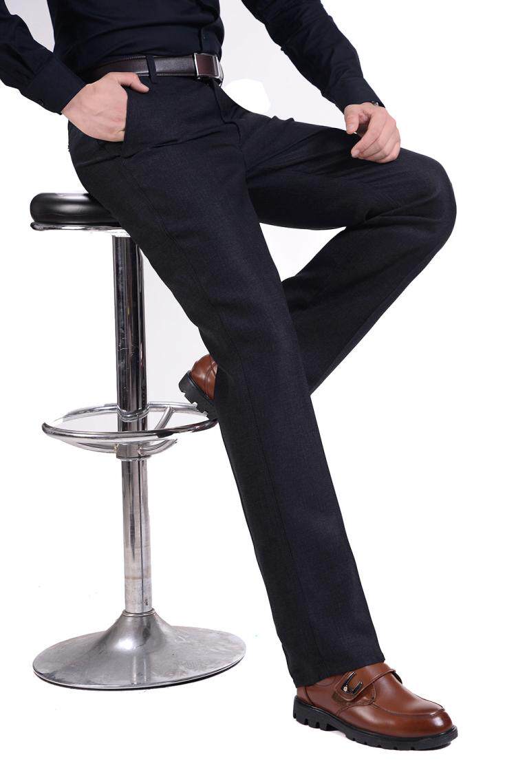 Pantalon droit en chanvre pour automne - Ref 1476425 Image 14