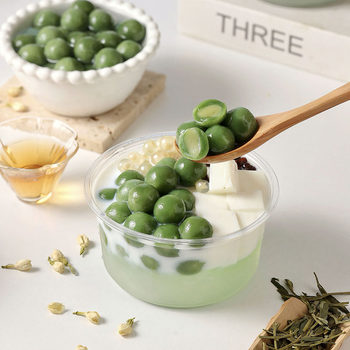 Longjing Pearl Powder-Filled Taro Balls, Filled with Purple Sweet Potato, Special Ingredients for Bubble Tea Shops