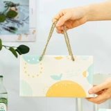 Подарочная коробка, со снежинками