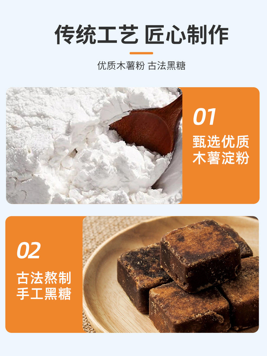 Black Sugar Pearl Powder Balls for Bubble Tea, Frozen Brown Sugar Amber Quick-Cooking No-Cook Self-Cooking Raw Materials Ingredients for Making Pearls