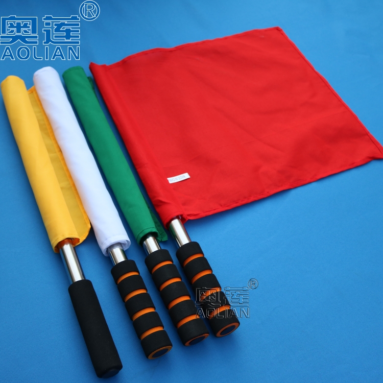 Track and field competition flag signal flag track and field referee flag traffic command flag-bearer flag edge cutting flag warning flag