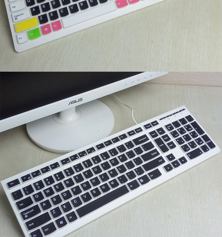 Lenovo một máy K5819 sô cô la mỏng máy tính để bàn có dây máy tính xách tay bàn phím bên ngoài màng bảo vệ - Phụ kiện máy tính xách tay miếng dán màn hình máy tính chống nhìn trộm