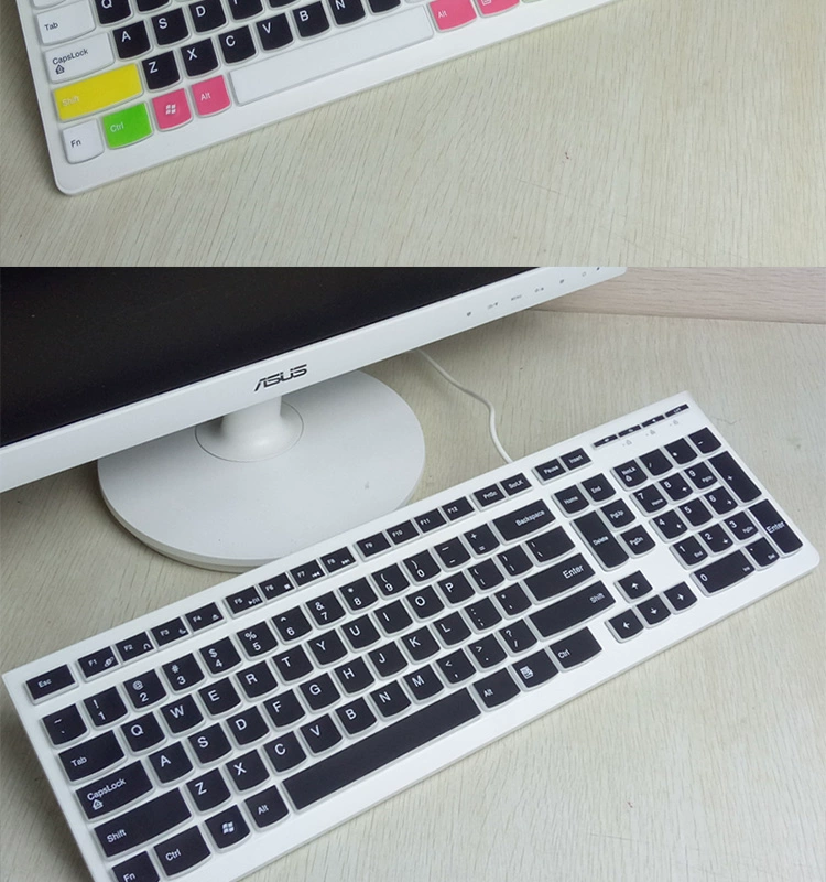 Lenovo một máy K5819 sô cô la mỏng máy tính để bàn có dây máy tính xách tay bàn phím bên ngoài màng bảo vệ - Phụ kiện máy tính xách tay miếng dán máy tính casio