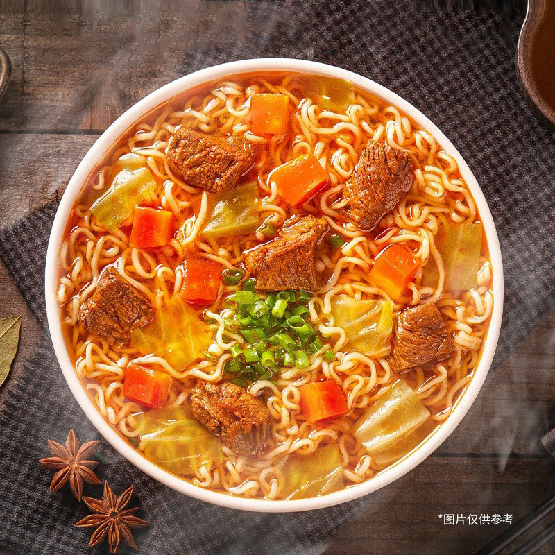 2026年网购康师傅21袋红烧牛肉拉面整箱批发划算吗？