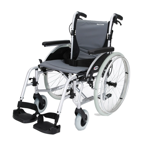 Заслуживает Merids L436 Hanghumin Алюминиевый сплав пожилой человек с инвалидами светлый и маленький складной инвалид