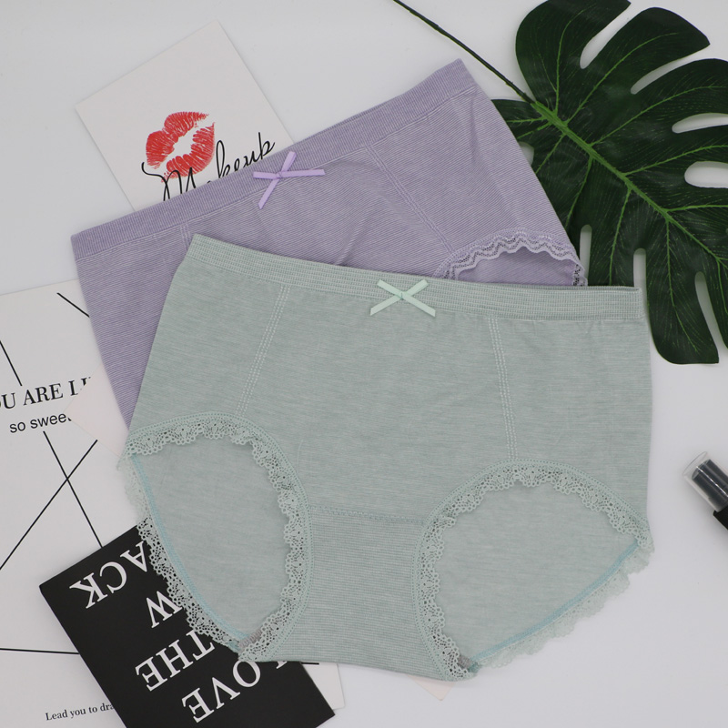 3 chiếc quần eo của phụ nữ, bao cát, đồ lót hình tam giác cotton, liền mạch, mông đẹp, đồ lót nữ quần lót nữ cotton nhật