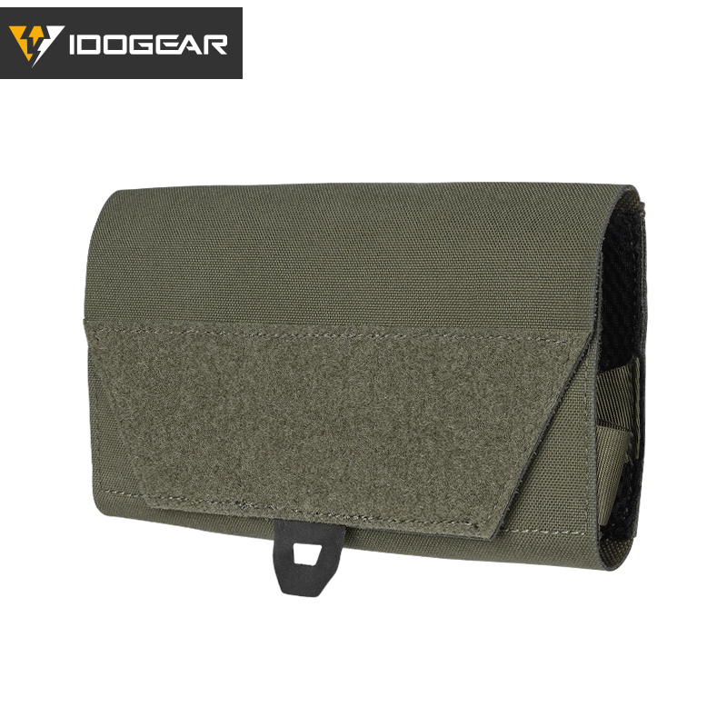 Idogear Little Steel Scorpion Grp Chest Folding Map Bag Vest Molle Multifunctional Mobile Phone Storage Bag