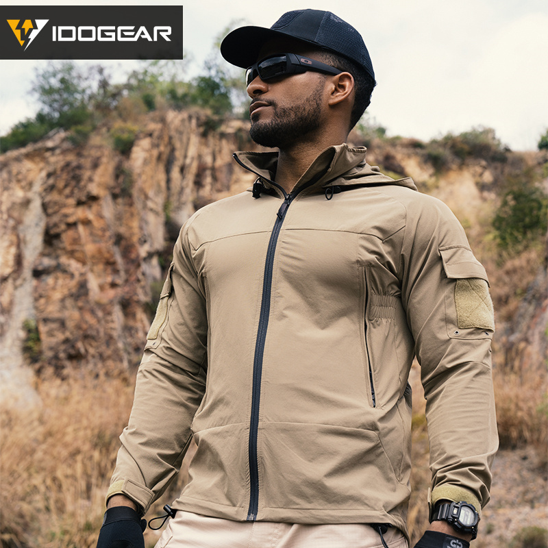 Idogear Little Steel Scorpion Seal-Style Pcu L5 Softshell Jacket Hooded Windbreaker Outdoor Tactical Jacket Idogear Little Steel Scorpion Seal-Style Pcu L5 Softshell Jacket Hooded Windbreaker Outdoor Tactical Jacket