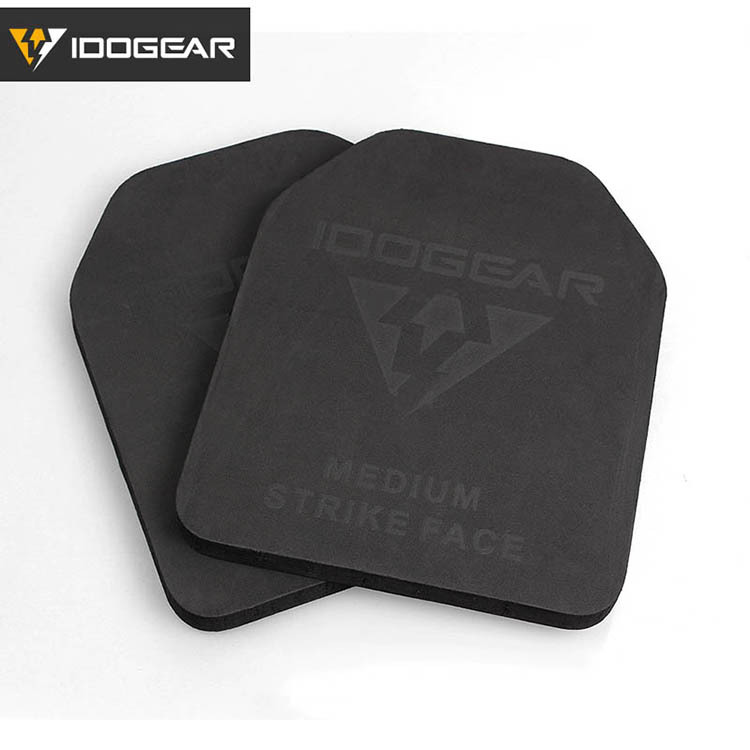 Idogear Little Steel Scorpion Tactical Vest Lined with Protective Plates Eva Lightweight Shockproof Impact Resistant Insert Plate Protective Pad