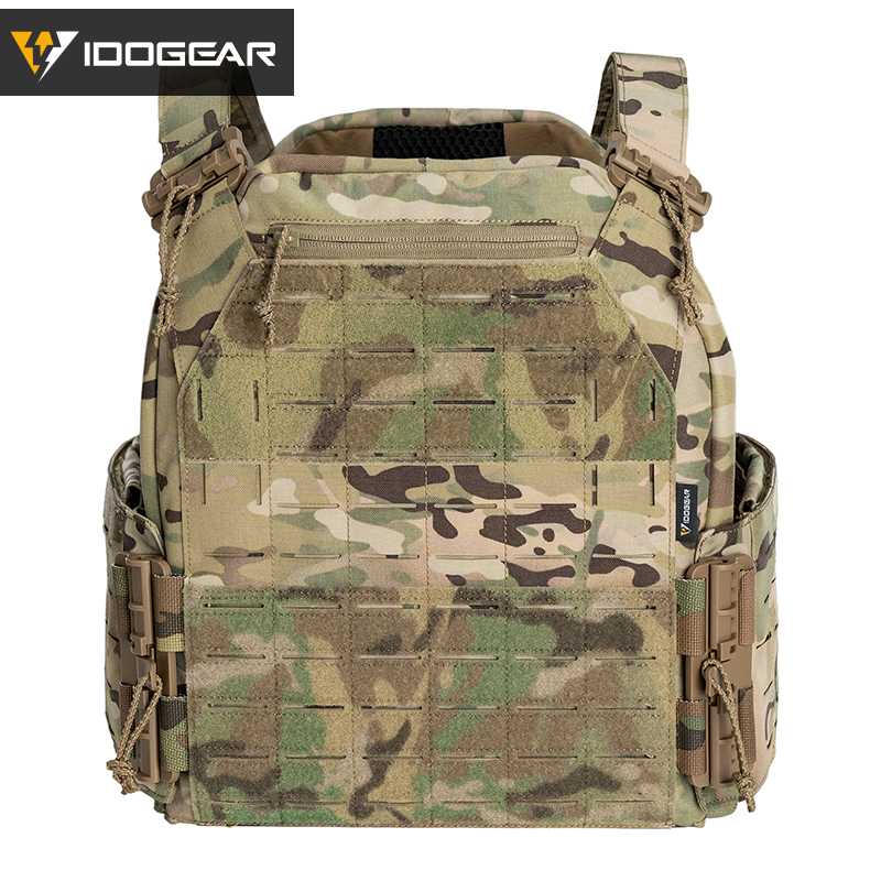 Idogear Little Steel Scorpion Btn Xuanwu Tactical Vest Double Layer Insert Plate Quick Release Protective Vest Removable Breathable Pad
