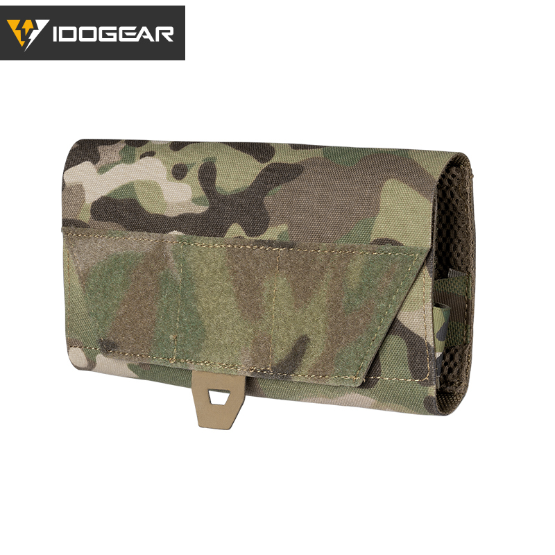 Idogear Little Steel Scorpion Grp Chest Folding Map Bag Vest Molle Multifunctional Mobile Phone Storage Bag