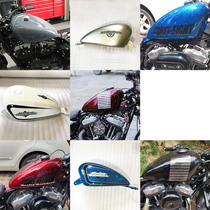 Harley 1200 883N X48 modified to increase 3 8 gallon DRAG EFI Port 14 4 liter fuel tank modified fuel tank