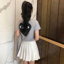 Japanese Tide brand 2021 new back love star with couple men and women loose cotton short sleeve t-shirt