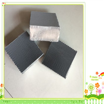 Nano 10 titanium dioxide photocatalytic plate filter Exhaust gas treatment filter photocatalytic aluminum-based mesh 50 thick