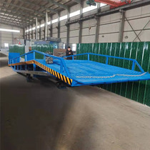 Mobile boarding bridge warehousing logistics forklift loading and unloading special platform container loading and unloading hydraulic lifting platform