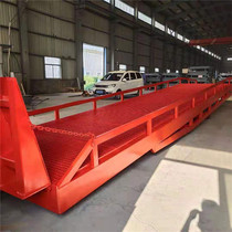 Mobile boarding bridge container handling platform platform Bridge container unloading lift hydraulic electric machinery