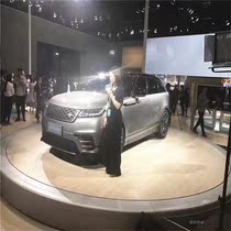 Manufacturer customized electric remote control lifting rotating stage Round Square car lifting rotating booth auto show