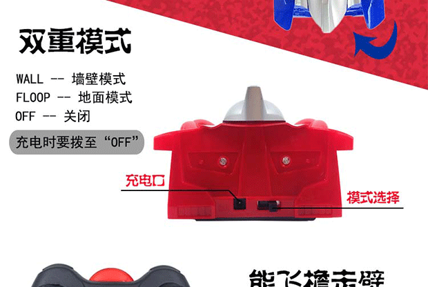 Leo tường điện hút tường sạc không dây điều khiển từ xa xe 360 ​​xoay cậu bé đồ chơi mini leo núi đồ chơi bác sĩ cho bé