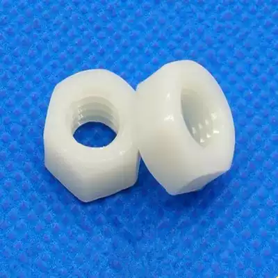 Nylon hex nut black nut M2 M2 5 M3 M4 M5 M6 M8 M10 M12
