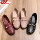 Обувь для матери, нескользящие туфли для кожаной обуви, для среднего возраста, мягкая подошва
