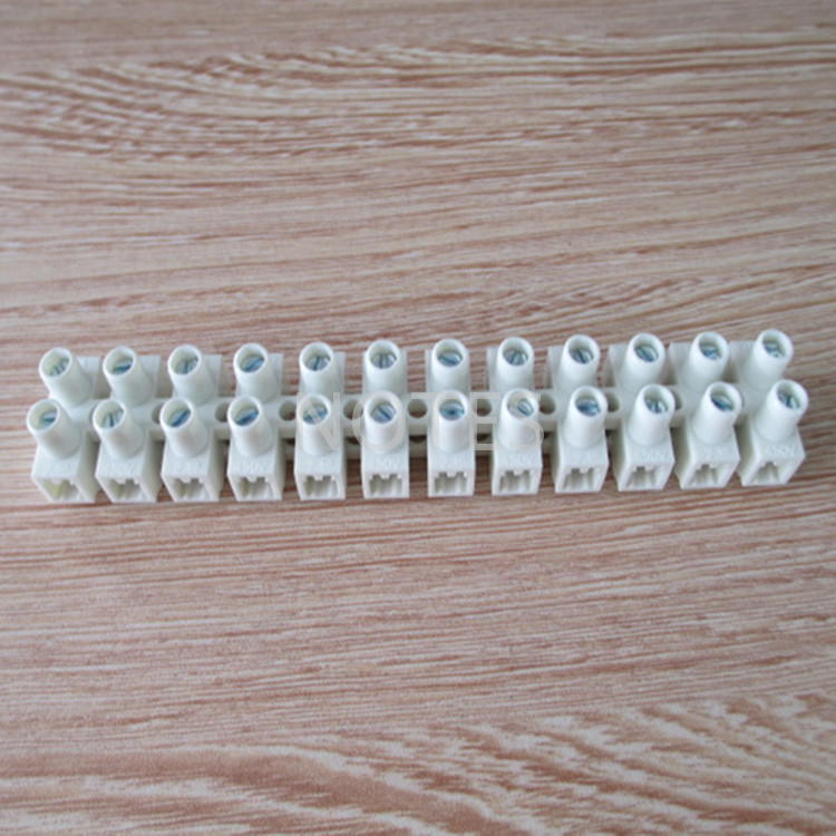 金笔变压器镇流器专用端子台插入式接线端子PA10B-12WTL,12排