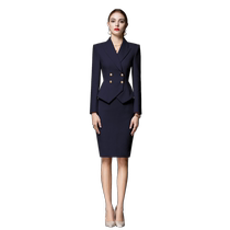Rui Nuo Waist Suit Dress Womens Autumn Professional Suit Temperament Commuting Interview Suit Skirt Sales Department Work Clothes