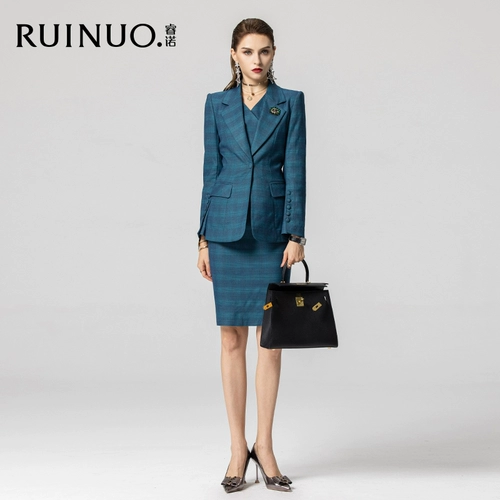 Классический костюм, модный элитный комплект, пиджак классического кроя, облегающий крой, в британском стиле