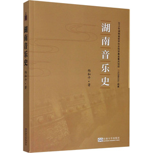 湖南音乐史 杨和平 著 音乐理论 艺术 东南大学出版社