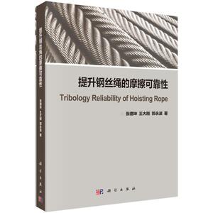 提升钢丝绳的摩擦可靠性 张德坤 著 机械工程 专业科技 科学出版社 9787030628732