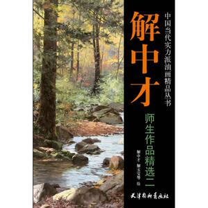 解中才师生作品精选 解中才 著 董永越 编 美术作品 艺术 天津杨柳青画社