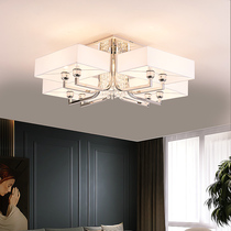 Living room lamp package modern simple 2021 new living room headlight crystal lamp bedroom living room ceiling lamp lamp