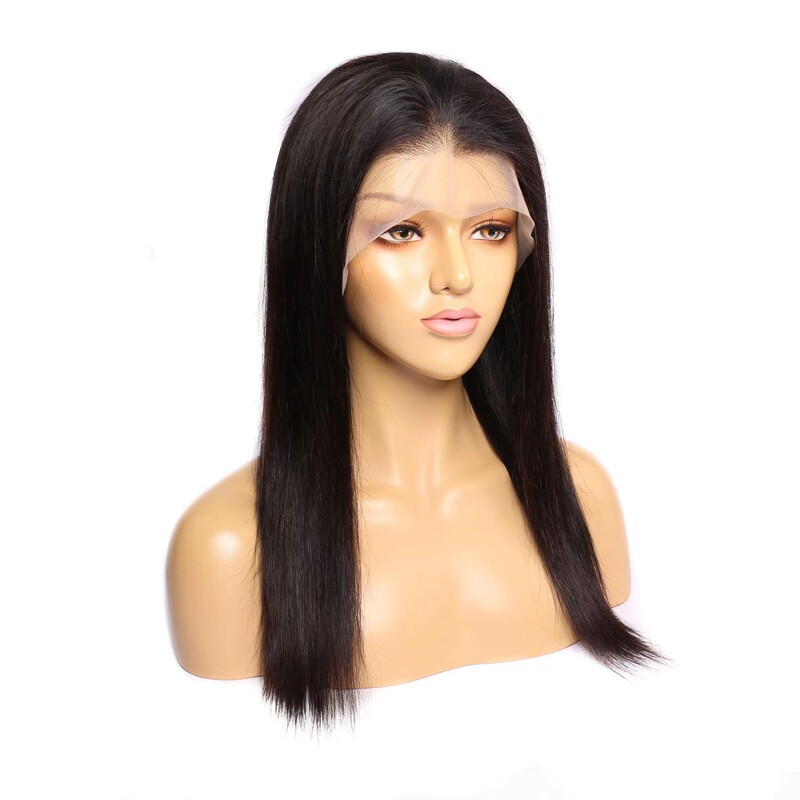 Lace Front Wig with Real Human Hair, 13X6 Long Straight Hair Full Wig, Straight Xuchang Wig