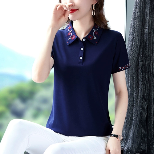 Летняя футболка polo, хлопковая модная футболка с коротким рукавом, коллекция 2022