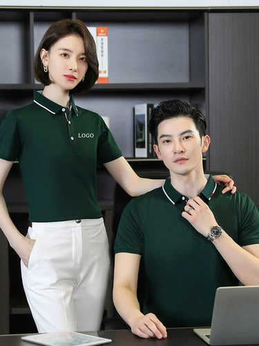 Летняя футболка polo для работы, короткий рукав, делается под заказ, с печатью вашего логотипа, с вышивкой